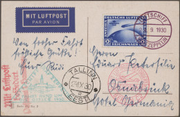 Deutsches Reich - Weimar: 1930, Ostseefahrt 24.9., Karte Mit 2 RM Südamerikafahr - Sonstige & Ohne Zuordnung