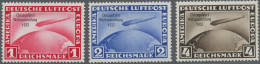 Deutsches Reich - 3. Reich: 1933, Chicagofahrt, Kompletter Satz 1 M - 4 M, Einwa - Unused Stamps