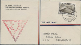 Deutsches Reich - 3. Reich: 1933, 2 RM Und 4 RM Zeppelin-Chicagofahrt Sehr Saube - Autres & Non Classés