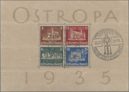 Deutsches Reich - 3. Reich: 1935, OSTROPA-Block Mit Sonderstempel "KÖNIGSBERG (P - Used Stamps