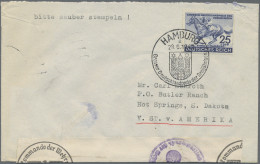 Deutsches Reich - 3. Reich: 1941/1942, Drei Portogerechte Einzelfrankaturen Ins - Covers & Documents