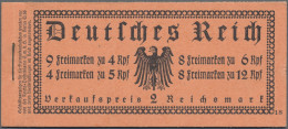 Deutsches Reich - Markenheftchen: 1932, Reichspräsidenten, Komplettes Markenheft - Carnets