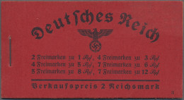 Deutsches Reich - Markenheftchen: 1936/37, Freimarken Hindenburg: ONr. 3, Komple - Cuadernillos