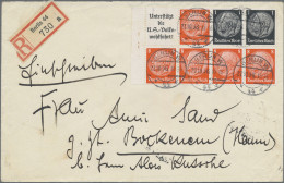 Deutsches Reich - Markenheftchenblätter: 1936, Hindenburg-Heftchenblatt "Unterst - Carnets