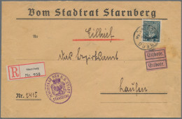 Deutsches Reich - Dienstmarken: 1925, Dienstmarke 80 Pf. Heinrich Von Stephan Ei - Dienstmarken