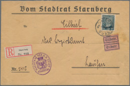 Deutsches Reich - Dienstmarken: 1925, Dienstmarke 80 Pf. Heinrich Von Stephan Ei - Service