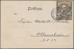 Deutsches Reich - Privatpost (Stadtpost): MANNHEIM/Stadtbriefverkehr, 1897, 3 Pf - Correos Privados & Locales