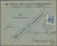 Deutsches Reich - Privatpost (Stadtpost): MÜNCHEN/Courier: 1897/1899, 3 Interess - Correos Privados & Locales