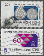 Hong Kong. 1976 Diamond Jubilee Of Girl Guides. Used Complete Set. SG 354-355 - Gebruikt