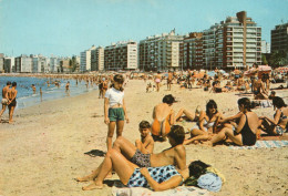 - URUGUAY. - MONTEVIDEO. PLAYA POCITOS. - 3 Stamps New - Scan Verso - - Uruguay