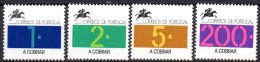 Portugal: Yvert N° Taxe 86/89**; MNH; Cote 3.50€ - Neufs