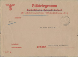 Deutsches Reich - Besonderheiten: 1940, 30.März, Bildtelegramm Von Der Briefmark - Andere & Zonder Classificatie