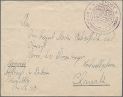 Militärmission: 1915, "FELDPOST * DER DEUTSCHEN MILITÄR-MISSION *" Provisorische - Turkse Rijk (kantoren)