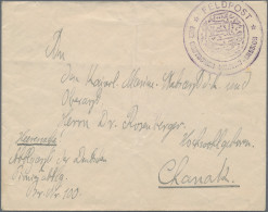 Militärmission: 1915, "FELDPOST * DER DEUTSCHEN MILITÄR-MISSION *" Provisorische - Turquia (oficinas)