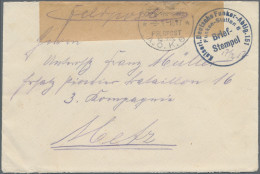 Militärmission: 1916/17, Zwei FP-Belege Mit Stempel MIL.MISS.ALEPPO Bzw. A.O.K.6 - Turquia (oficinas)