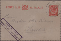 Deutsch-Südwestafrika - Stempel: 1915 South African Field Post In SWA: Four Diff - German South West Africa