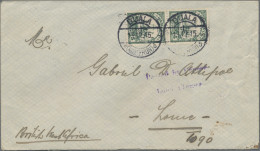 Deutsche Kolonien - Kamerun - Britische Besetzung: 1915, ½ D. Auf 5 Pfg. Grün Im - Kameroen