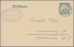 Deutsche Kolonien - Kamerun - Stempel: 1913, "NJASSI (KAMERUN) 29.10.13", Klarer - Camerún