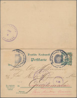 Deutsche Kolonien - Kamerun - Stempel: 1906, Schwarzes Dienstsiegel "Station San - Kamerun