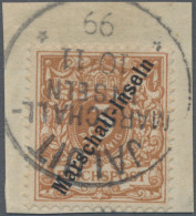 Deutsche Kolonien - Marshall-Inseln: 1899, 3 Pfg. Lebhaftbraunocker, Jaluit-Ausg - Marshall Islands