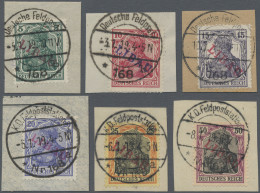 Deutsche Besetzung I. WK: Postgebiet Ober. Ost - Libau: 1919, Germania-Ausgabe, - Bezetting 1914-18