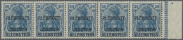 Deutsche Abstimmungsgebiete: Allenstein: 1920, Germania 30 Pfg. Dunkelpreußischb - Other & Unclassified