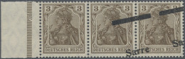 Deutsche Abstimmungsgebiete: Saargebiet: 1920, Germania Sarre 3 Pf. Dunkelockerb - Ongebruikt