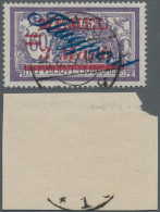 Memel: 1922, Flugpost 3 M A. 60 C. (Mi. 37b) Mit Aufdruckabart III "g In Flugpos - Klaipeda 1923