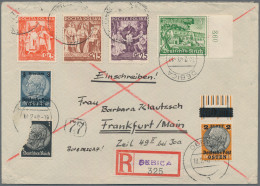 Dt. Besetzung II WK - Generalgouvernement: 1939, Hindenburg 2 Zl. Auf 100 Pfg. G - Ocupación 1938 – 45