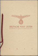 Dt. Besetzung II WK - Generalgouvernement: 1943/44 Zwei Geschenkhefte Der Deutsc - Besetzungen 1938-45