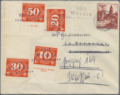 Dt. Besetzung II WK - Generalgouvernement - Zustellungsmarken: 1941 Kompletter S - Bezetting 1938-45