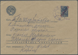 Dt. Besetzung II WK - Russland - Pleskau - Ganzsachen: 1941, 30 K Blau "Werktäti - Occupation 1938-45