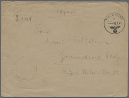 Feldpost 2. Weltkrieg: 1943. Polish Volunteer. Cover With Dienstsiegel Of FPN023 - Otros