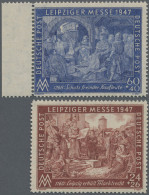 Alliierte Besetzung - Gemeinschaftsausgaben: 1947, Leipziger Frühjahrsmesse, Bei - Sonstige & Ohne Zuordnung