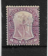 MONTSERRAT 1914 6d DULL AND BRIGHT PURPLE SG 43a FINE USED Cat £55 - Montserrat