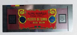 51843 Etichetta Pubblicitaria In Latta Anni '50 - Tonno Marincola Pizzo - Lattine