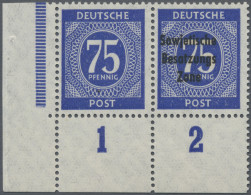 Sowjetische Zone - Allgemeine Ausgaben: 1948, 75 Pf Mit SBZ-Aufdruck Im Postfris - Andere & Zonder Classificatie