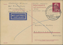 DDR - Ganzsachen: 1954, Doppelkarte 20 Pfg.+20 Pfg. Pieck Mit Nur Deutscher Insc - Other & Unclassified