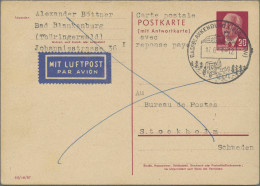 DDR - Ganzsachen: 1954, Doppelkarte 20 Pfg.+20 Pfg. Pieck Mit Nur Deutscher Insc - Autres & Non Classés