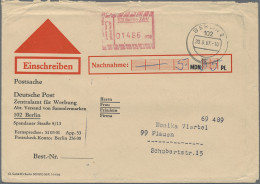 DDR - Besonderheiten: 1967, R-Nachnahme-Beleg Mit Einschreib-Numerator-Stempel M - Otros & Sin Clasificación