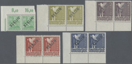 Berlin: 1948 Kompletter Satz Der 20 Werte Mit Schwarzem Aufdruck "BERLIN" Je Im - Unused Stamps