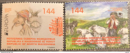 Macedonia North, 2022, EUROPA Stamps - Stories And Myths (MNH) - 2022