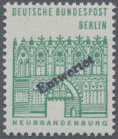 Berlin: 1964, Freimarke "Neubrandenburg" In Der Farbe Dunkelblaugrün Ohne Wertei - Neufs