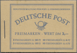 Berlin - Markenheftchen: 1952, Berliner Bauten, Komplettes, Tadellos Postfrische - Booklets