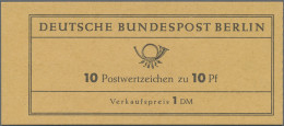 Berlin - Markenheftchen: 1962, Markenheftchen 10 Pf Dürer Mit Seltener Reklame " - Cuadernillos