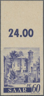 Saarland (1947/56): 1947, 60 Pfg "Berufe Und Ansichten Aus Dem Saarland", UNGEZÄ - Nuevos