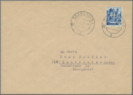 Saarland (1947/56): 1947; 75 Pfg. Mit Seltenem Wasserzeichen 1 X (fallende Welle - Cartas & Documentos