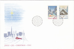 FINLANDIA - FDC - BUSTA  - STORIA POSTALE - 1989 - FDC