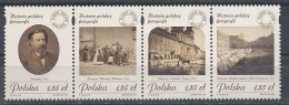 Poland Stamps MNH ZC.4196 Pas: History Of Polish Photography (strap) - Unused Stamps