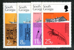 8170 BCXX 1976 South Georgia Scott # 44-47 MNH** (offers Welcome) - Georgias Del Sur (Islas)